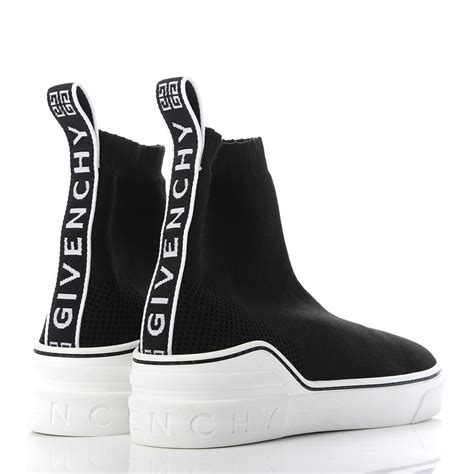 givenchy george v knit sneakers|GIVENCHY Technical Canvas Knit Womens George V Sock .